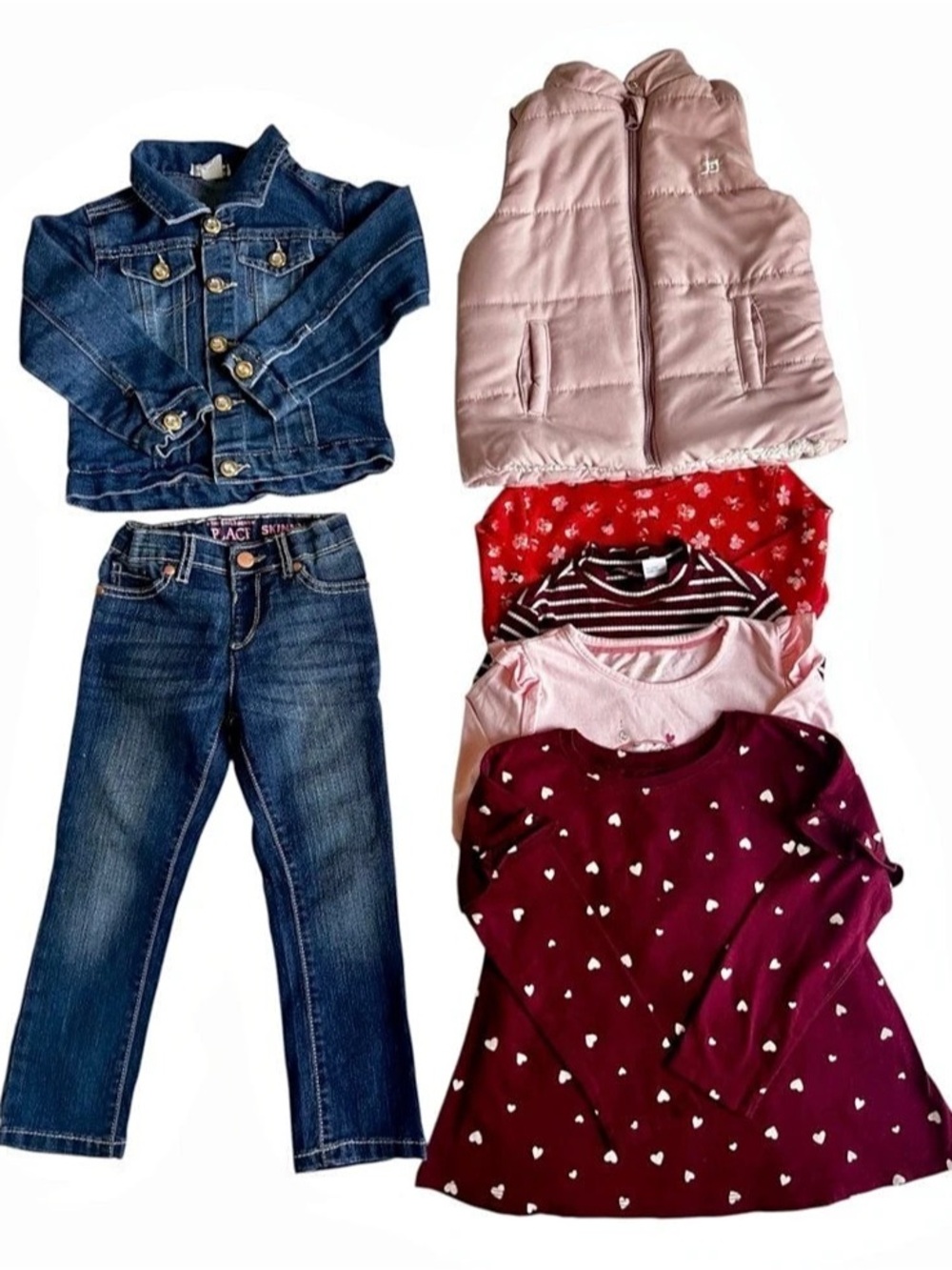 Old Navy Girls 4T Denim Mix Matching Set